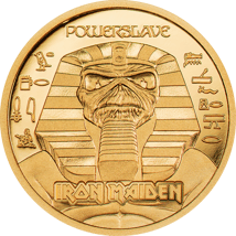 0,5g Gold Iron Maiden - Powerslave 2024 (Auflage: 15.000 | Polierte Platte)