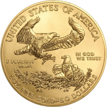 1 Unze Gold American Eagle 2016