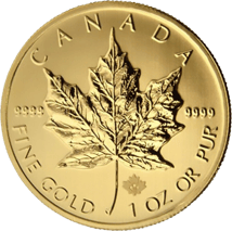 1 Unze Gold Maple Leaf 2012