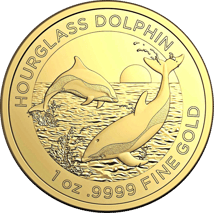 1 Unze Gold Hourglass Dolphin 2024 (Auflage: 250)