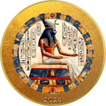 1 Unze Goldenes Ägypten Ramses 2024 (Auflage: 50 | teilvergoldet)