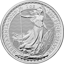 1 Unze Silber Britannia 2025