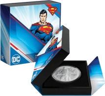 1 Unze Silber DC Classic Heroes Superman 2022 PP (Auflage.5.000 | Polierte Platte)