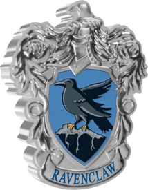 1 Unze Silber Ravenclaw Wappen 2021 PP (Auflage: 5.000 | coloriert | PP)