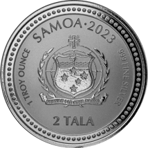 1 Unze Silber Samoa Seepferdchen 2023 (Auflage: 15.000)