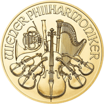 1 Unze Wiener Philharmoniker Gold 2017