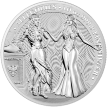 10 Unze Silber Italia und Germania 2020 (Auflage: 250)