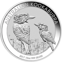 10 Unze Silbermünze Kookaburra 2017