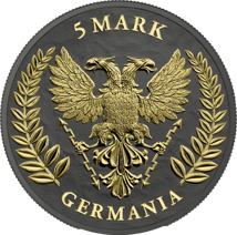 10 Unzen Silber Germania 2024 (Auflage: 333 | teilvergoldet)