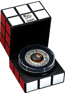 2 Unze Silber Rubik's Cube 2024 (Auflage: 3.000 | Antik Finish)