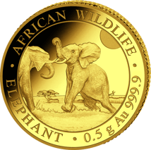 Gold African Wildlife Set 2024 (Auflage: 1.000 | 3 x 0,5 g | Polierte Platte)