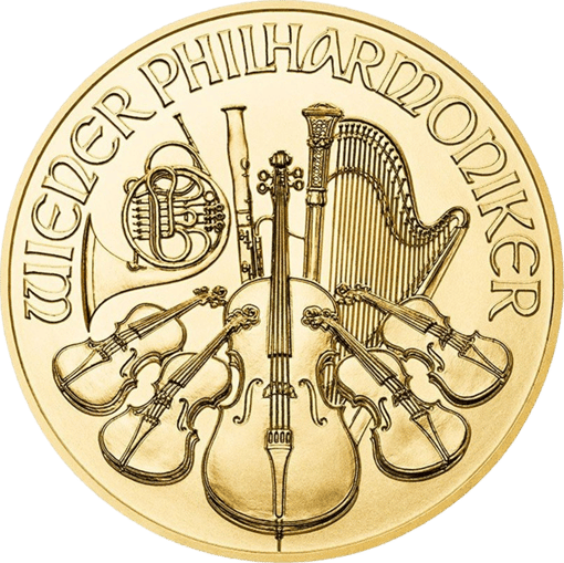 1 Unze Gold Wiener Philharmoniker 2023