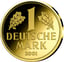 1 Unze Gold Deutsche Mark 2024 (Auflage: 199 | Neuprägung von 2001| 1 DM)