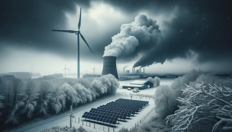 Energiewende in Deutschland: Winter offenbart die Achillesferse