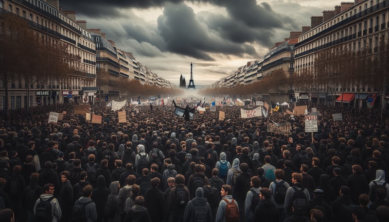 Frankreich in Aufruhr: Massenproteste gegen Macrons umstrittene Ernennung von Barnier zum Premierminister