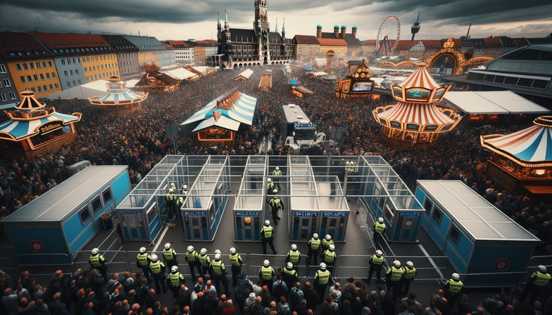 Oktoberfest in Bayern: Sicherheitsvorkehrungen auf höchstem Niveau