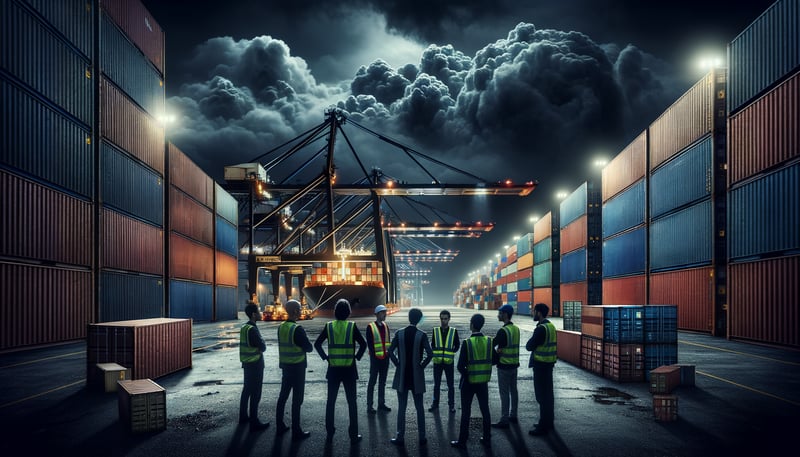 Verdi ruft zu Warnstreiks am Container-Terminal Wilhelmshaven auf